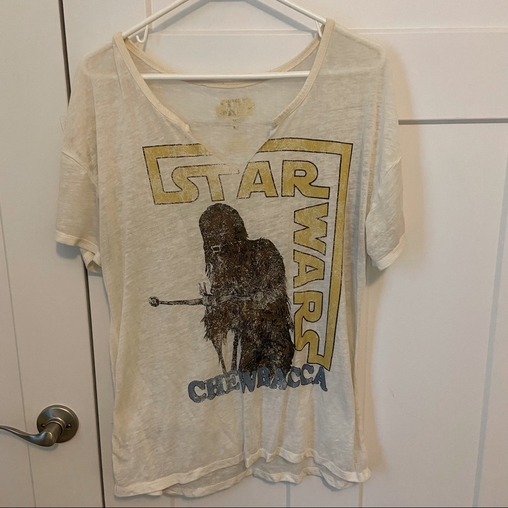 STAR WARS TEE | CHEWBACCA TEE | Size Med